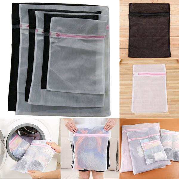 

6Pcs/1 Set Fine Mesh Wash Bags Laundry Washing Bag Underwear Lingerie Washing Bag