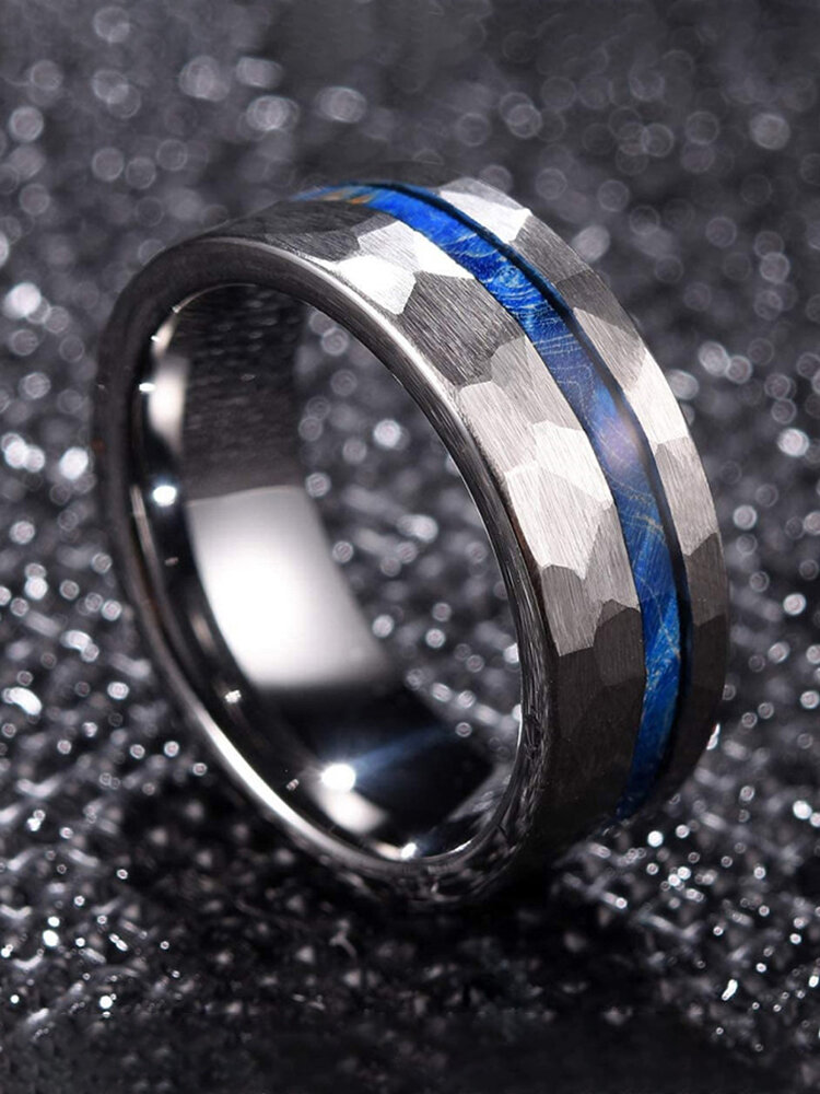 1 Pcs Fashion Casual Creative Irregular Geometric Stainless Steel Ring