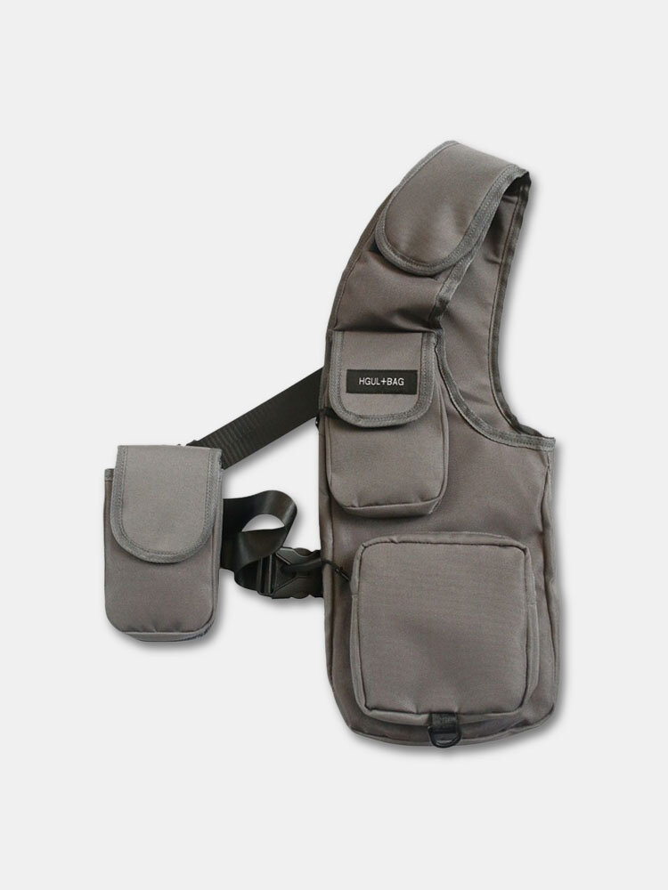 Men Fashion Oxford Waterproof Crossbody Bag Tactical Package