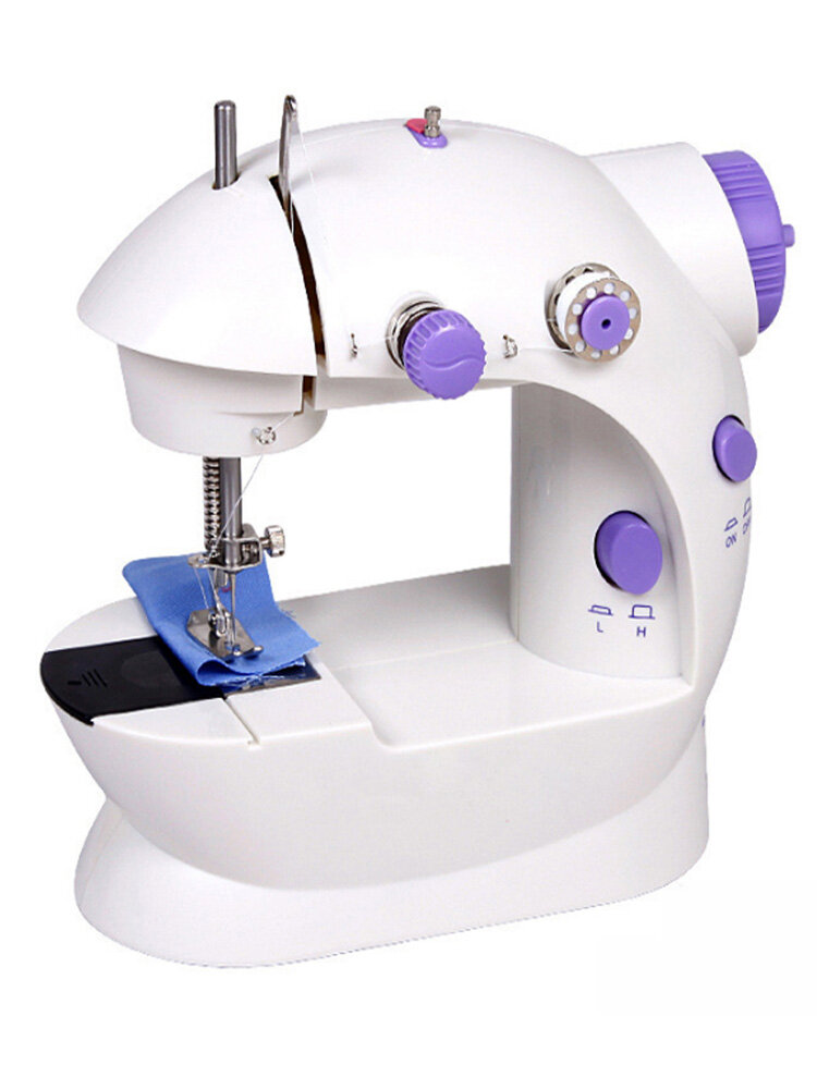 Automatic Thread Sewing Machine Electric Portable Sewing Machine Adjustable 2 Speed with LED For Christmas DIY Gift