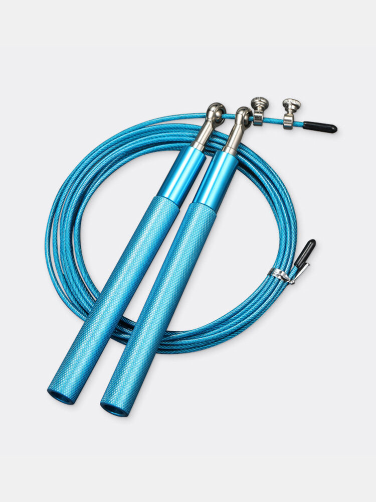 3M Jump Skipping Ropes Cable Steel Adjustable Fast Speed Handle Jump Ropes Sports Exercises