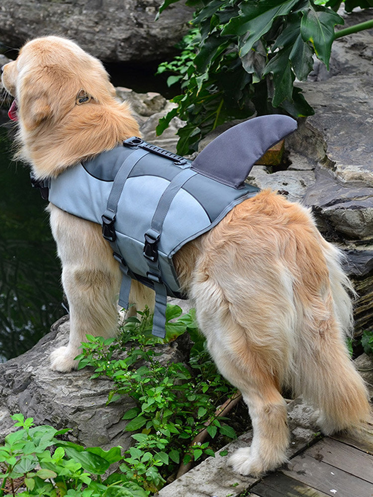 Dog Life Jacket Pet Floatation Life Vest Preserver Swimsuit for Small, Middle, Large Size Dogs (S, Mermaid Dog Life Jack