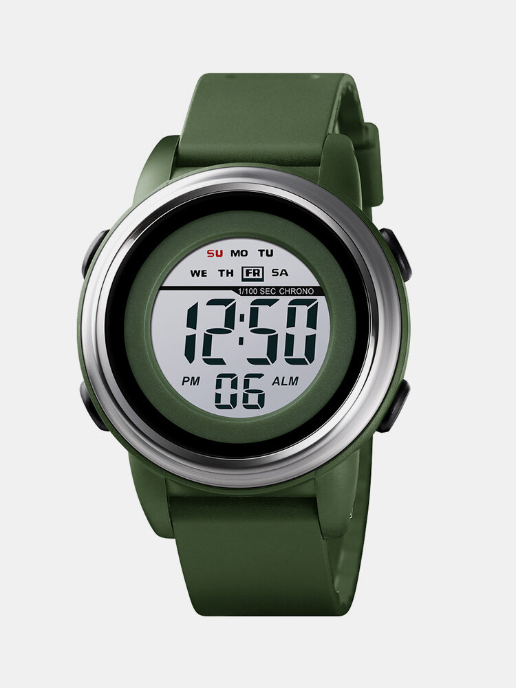 Esportes ao ar livre masculino Watch altura escalada bússola de pressão pedômetro cronômetro digital Watch