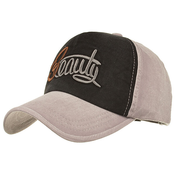 

Men Women Washed Baseball Cap Faded Effect Adjustable Outdoor HatSports Hat, Khaki;navy;grey;coffee