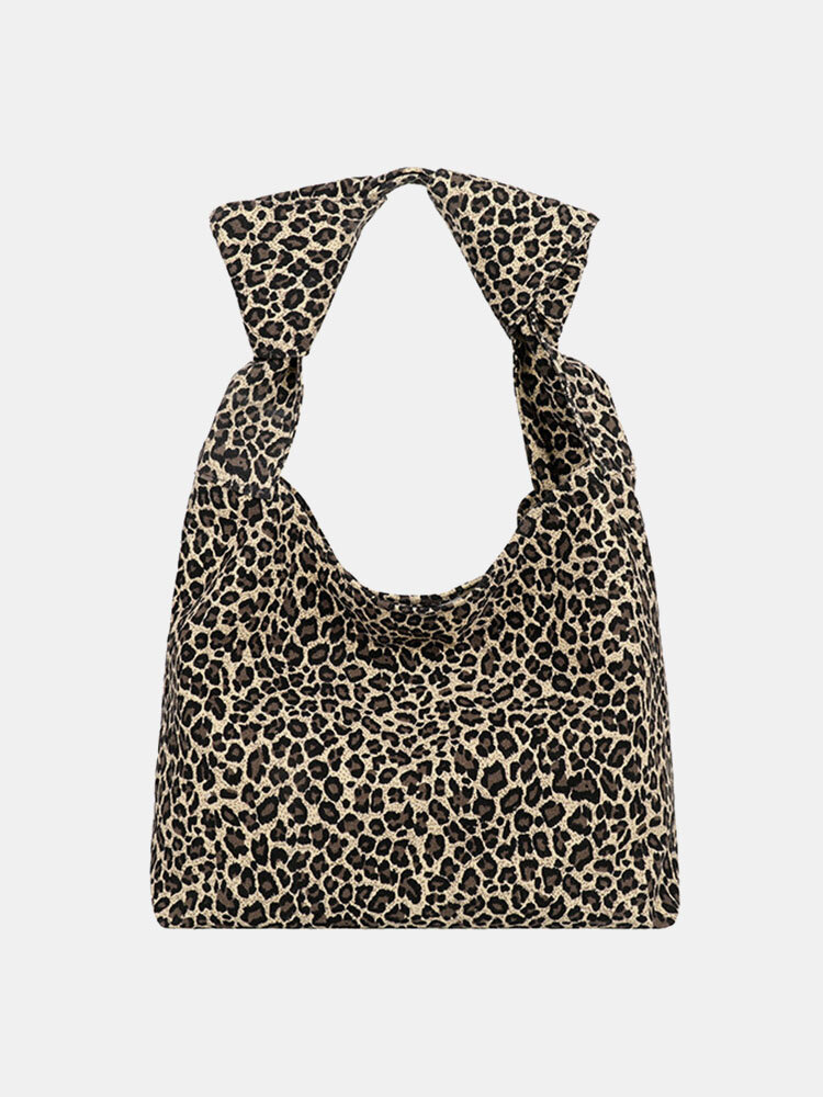 Women Zebra Leopard Pattern Print Shoulder Bag