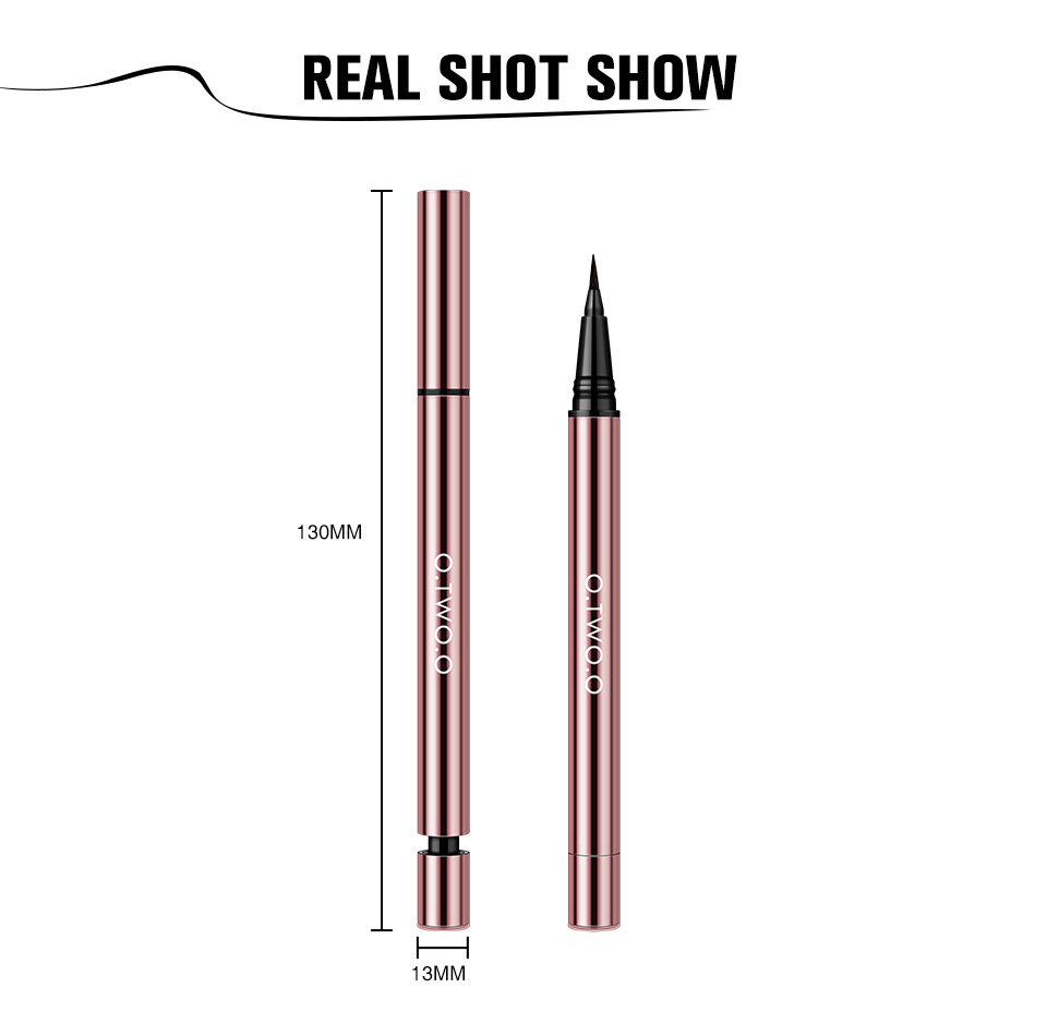 Rotating Eyeliner Pen Quick Drying Long-Lasting Waterproof Oil-Proof Sweat-Proof Liquid Eyeliner