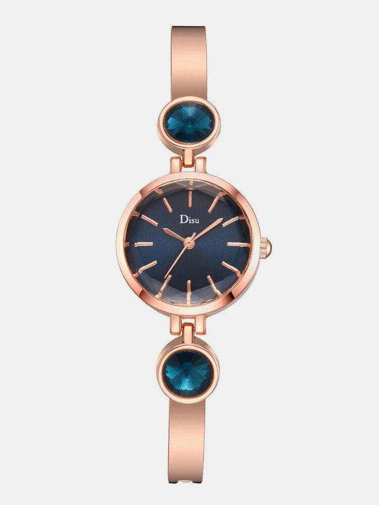 エレガントなスタイルの女性の時計ダイヤモンドステンレススチール時計繊細なブレスレットクォーツ時計