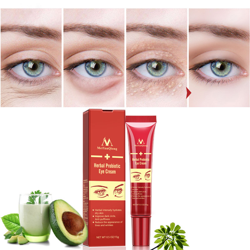 

Anti-Aging Eye Cream Herbal Probiotic Improve Dark Circle Hydrate Anti-Puffiness Reduce Face Wrinke