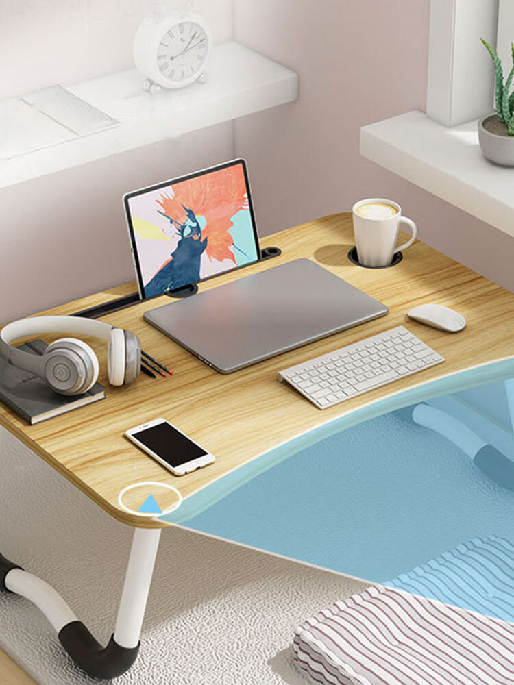 Adjustable Standing Office Desk Bed Small Table Folding Table Lazy Simple Desk Bedroom Laptop Table Desk Seat от Newchic WW