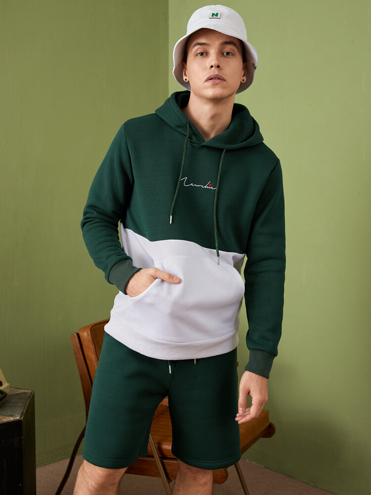 

Script Two Tone Hoodie Co-ords, Green