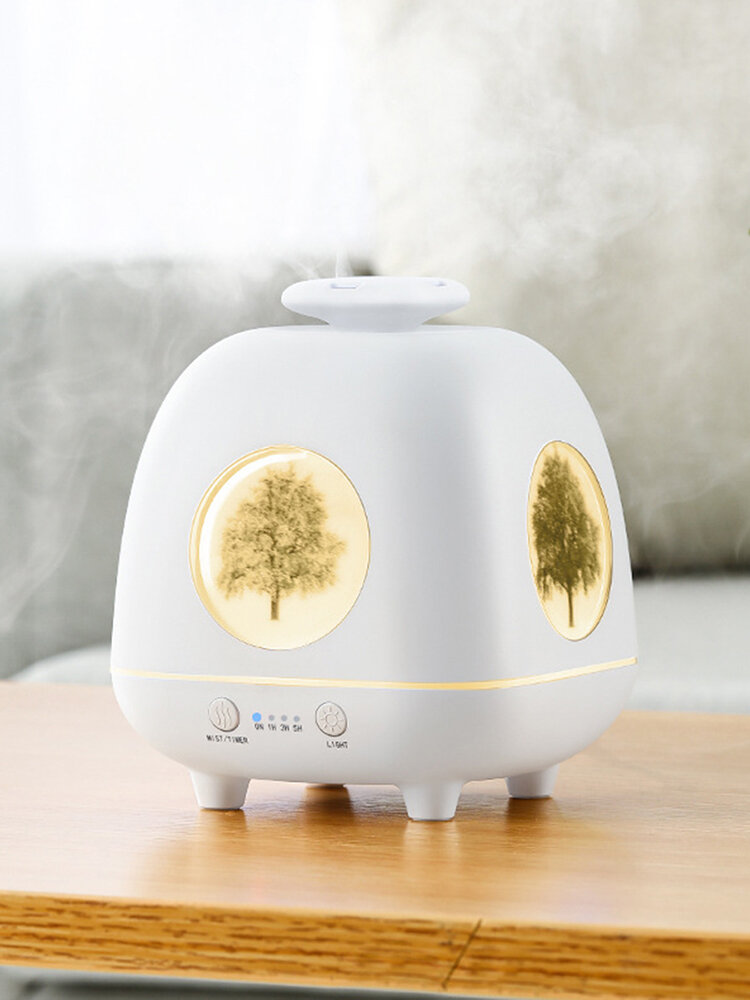 Ultrasonic Air Humidifier Essential Oil Diffuser Led Lights Electric Aromatherapy USB Humid