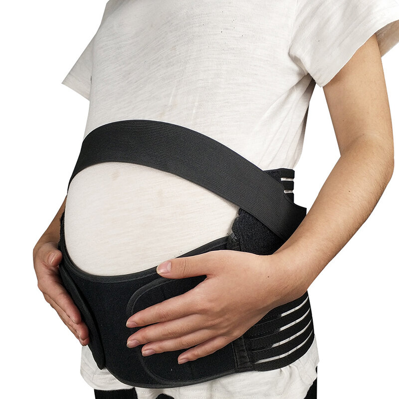 Breathable Cotton Maternity Belt Pregnancy Belly Band S-XL