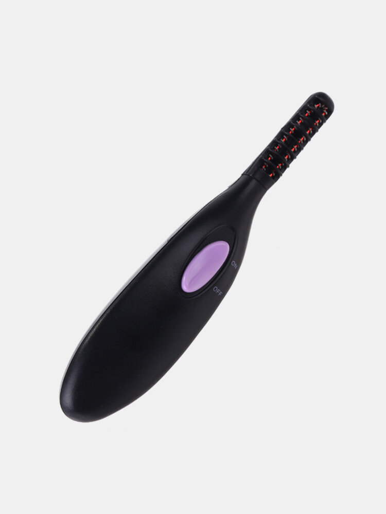 Portable Electric Eyelash Curler Heated Eyelashes Brush Eyelashes Curling Makeup Cosmetic Tool