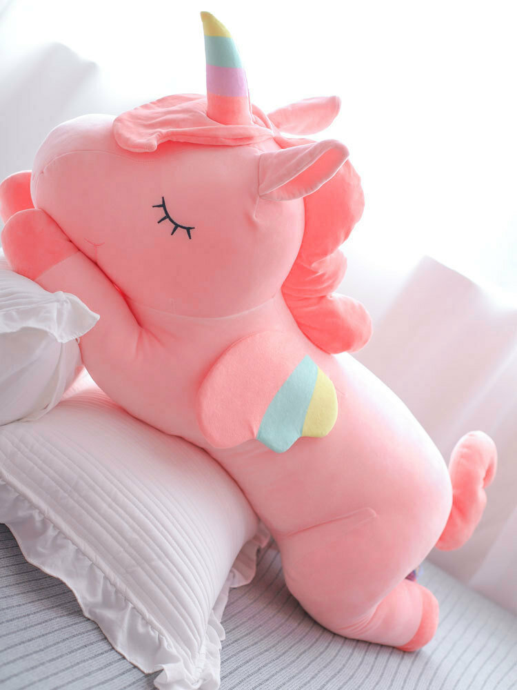 

35/45/ Cartoon Unicorn Plush Toys Pillow Skin-friendly Soft Doll Birthday Valentine Child Gift
