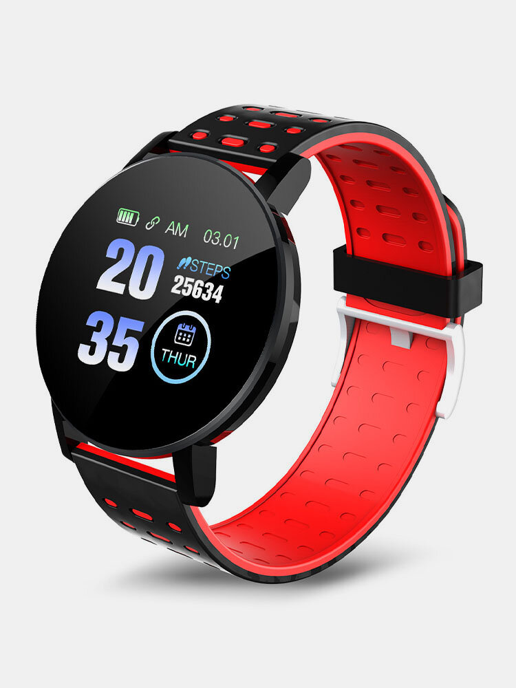 5 Colors Men Women Sports Waterproof Smartwatch Fitness Tracker Blood Pressure Monitor SmartWatch Clock For Android IOS