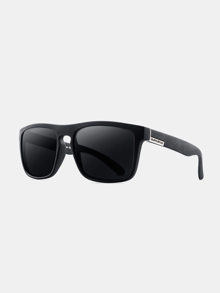 Men Full Square Frame HD Polarized UV Protection Outdoor Sunshade Sunglasses