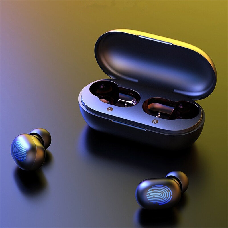 

Haylou GT1 TWS Wireless Bluetooth 5.0 Earphone HiFi Smart Touch Bilateral Call DSP Noise Cancelling Headpho, Black;white