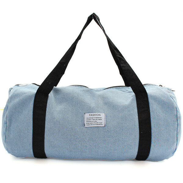 

Women Large Capacity Travel Jean Bag, Blue