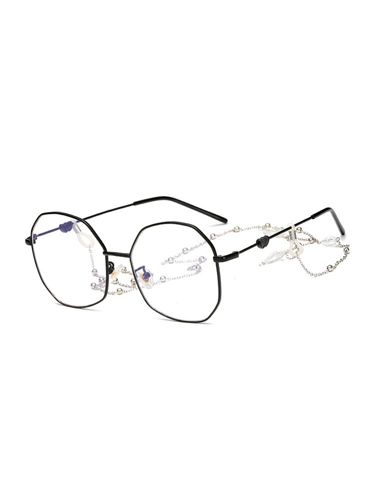 Women Men Big Frame Anti-Blue Ray Anti-Radiation Waterproof Reduce Fatigue Clear Lens Glasses
