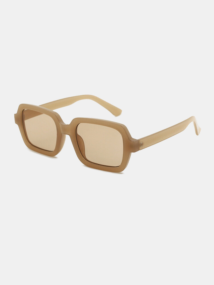 Unisex Fashion Casual Square Full Frame UV Protection Sunglasses