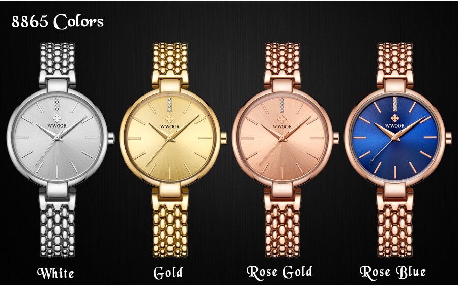 Fashionable Ladies Dress Wrist Watch Gift Clock Quartz Watch