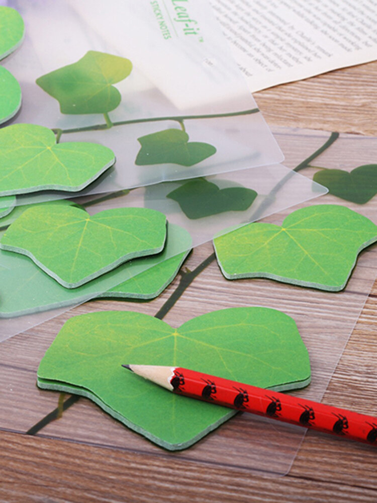 Creative Simulation Maple Leaf Sticky Note Memo Classroom Stickers Stationery Supplies
