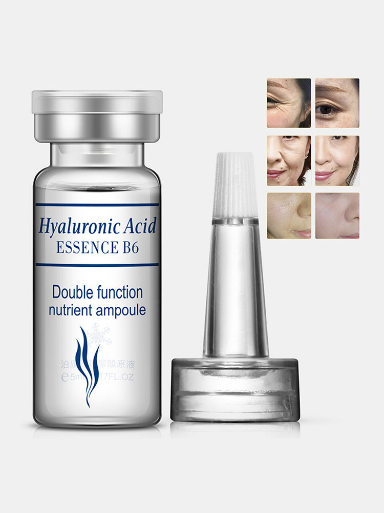 10 Bottles/ Set Hyaluronic Acid Essence Serum Facial Anti Aging Moisturizing Repair Skin Care  