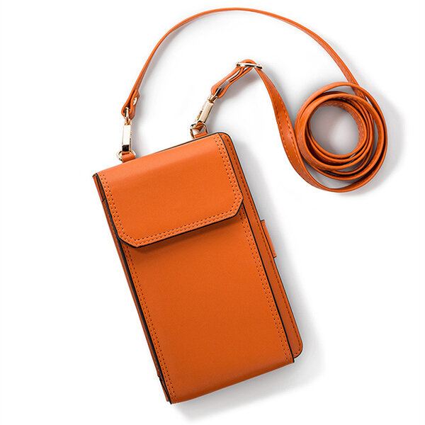 

Women Multi-functional 5.5inch Phone Bags Wallet Crossbody Bags Shoulder Bags, Orange;green;black