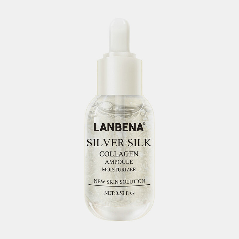 

Silver Silk Collagen Anti Wrinkle Essence Shrink Pores Lasting Moisturize Brighten Complexion Essence
