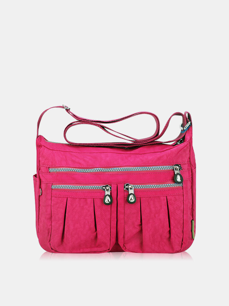 Women Nylon Lightweight Waterproof Bags Casual Outdoor Shoulder Bags Crossbody Bags