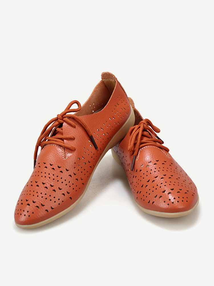 orange flat shoes for women
