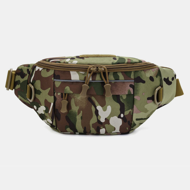 

Men Camouflage Multi-carry Tactical Travel Sport Riding Waist Bag, Black;brown;army green;jungle camouflage;desert digital;cp camouflage;acu camouflage