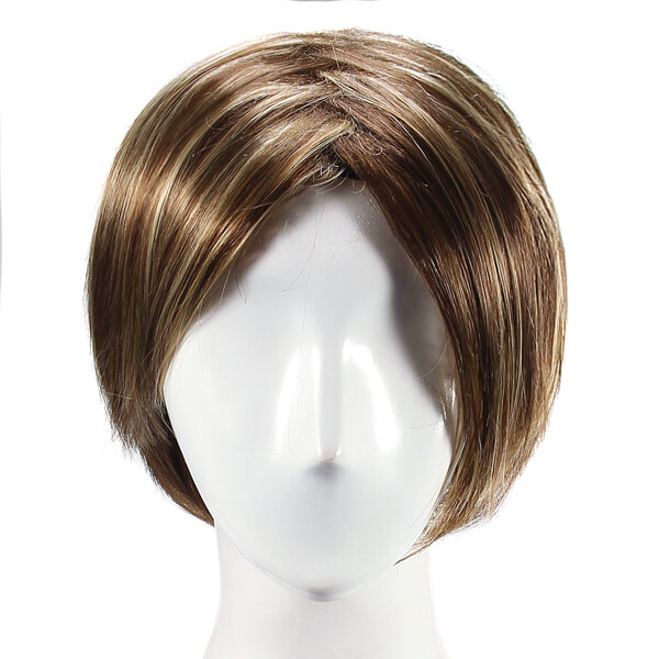 

Mix-color Stylish Highlight Synthetic Wig
