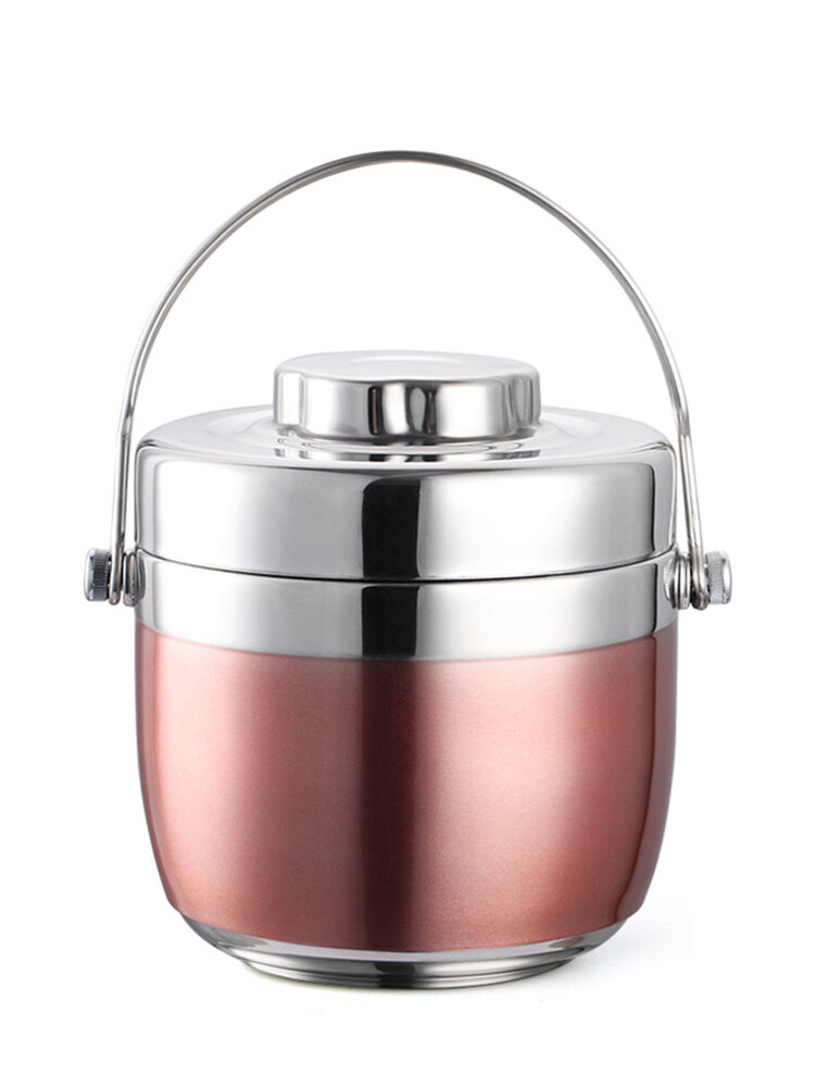 Thermal Lunch Box Office Picnic Portable Stainless Steel Bento Box Fruits Food Container Storage