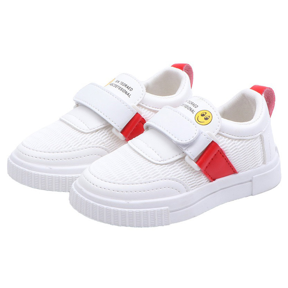 Boys Cartoon Pattern Hook Loop Breathable Comfy Casual Shoes For Kids