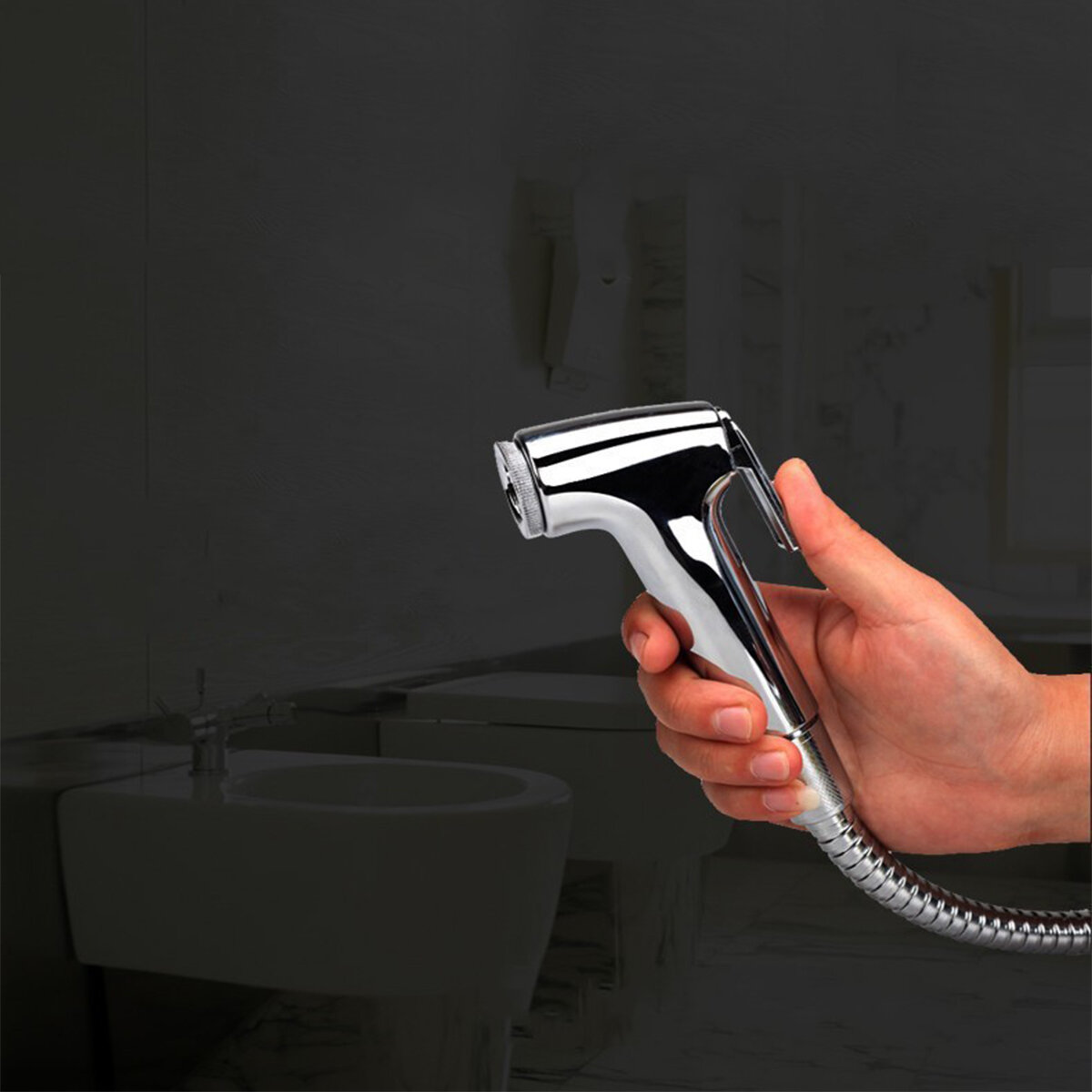 

ABS Bathroom Portable Bidet Sprayer Handhold Toilet Bidet Shower Head Sprayer for Personal Hygiene w