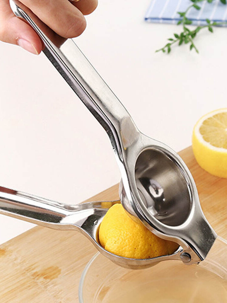 Lemon Squeezer Stainless Steel Orange Juicer Fruit Juice Reamers Fast Handle Press Multifunctional