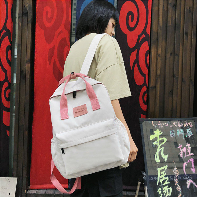 Japanese Version Of The Ancient Schoolbag Female Harajuku Ulzzang Wild Campus Simple Sen Backpack Shoulder Bag High School Students