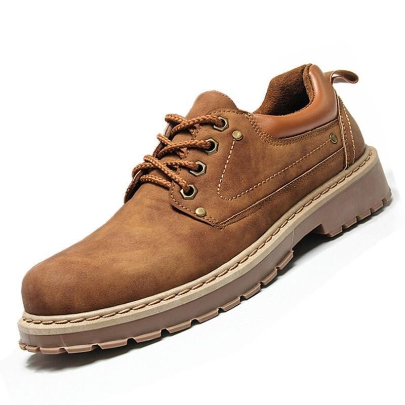 Men Round Toe Lace Up Casual Outdoor Casual Shoes - NewChic