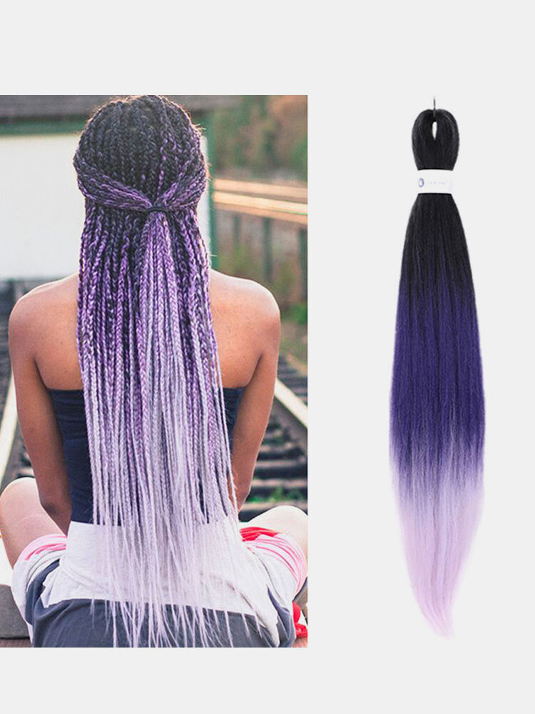 26 Inches Variety Of Multi-color Synthetic Hair Extensions Gradient Color/ Solid Dreadlocks Hair Extensions