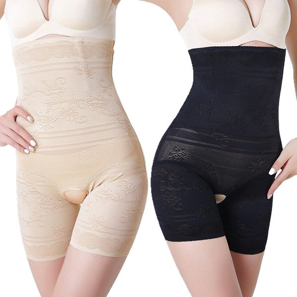 

Plus Size Open Crotch High Wast Tummy Control Shapewear