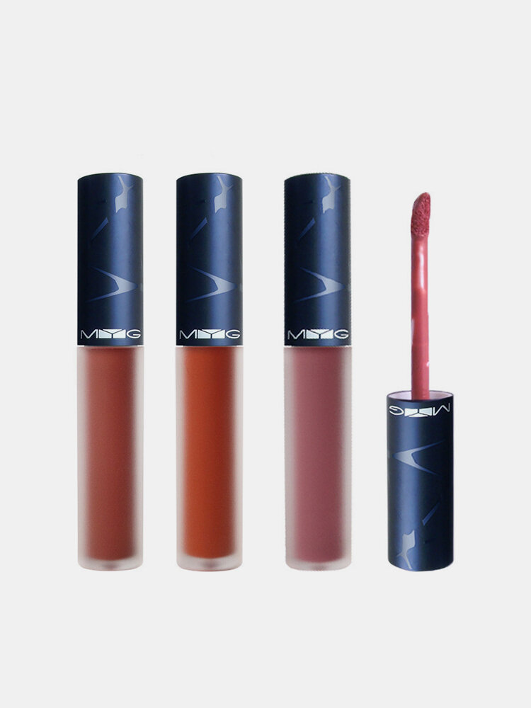 MYG Matte Liquid Lipstick Lip Gloss Lips Cosmetics Makeup Long Lasting 14 Colors