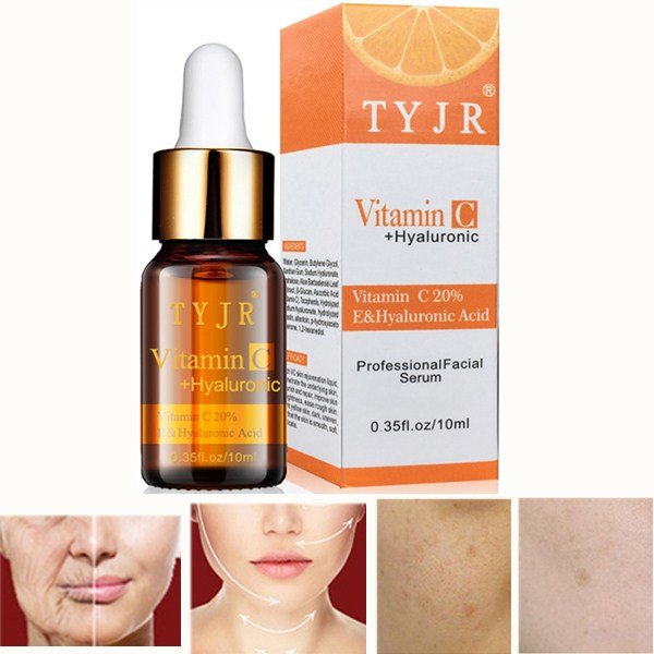 

Vitamin C Anti Wrinkle Essence Liquid Hyaluronic Acid Moisturizing AntiAgingSerum Skin Care