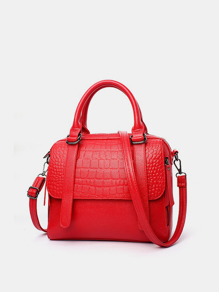 Alligator Print PU Leather Handbag Shoulder Bags Crossbody Bag For Women