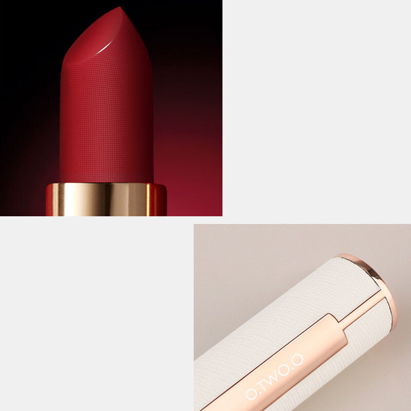 12 Colors Matte Lipstick Nude Moisturizing Non-Stick Cup Non-Fading Lasting Lip Makeup