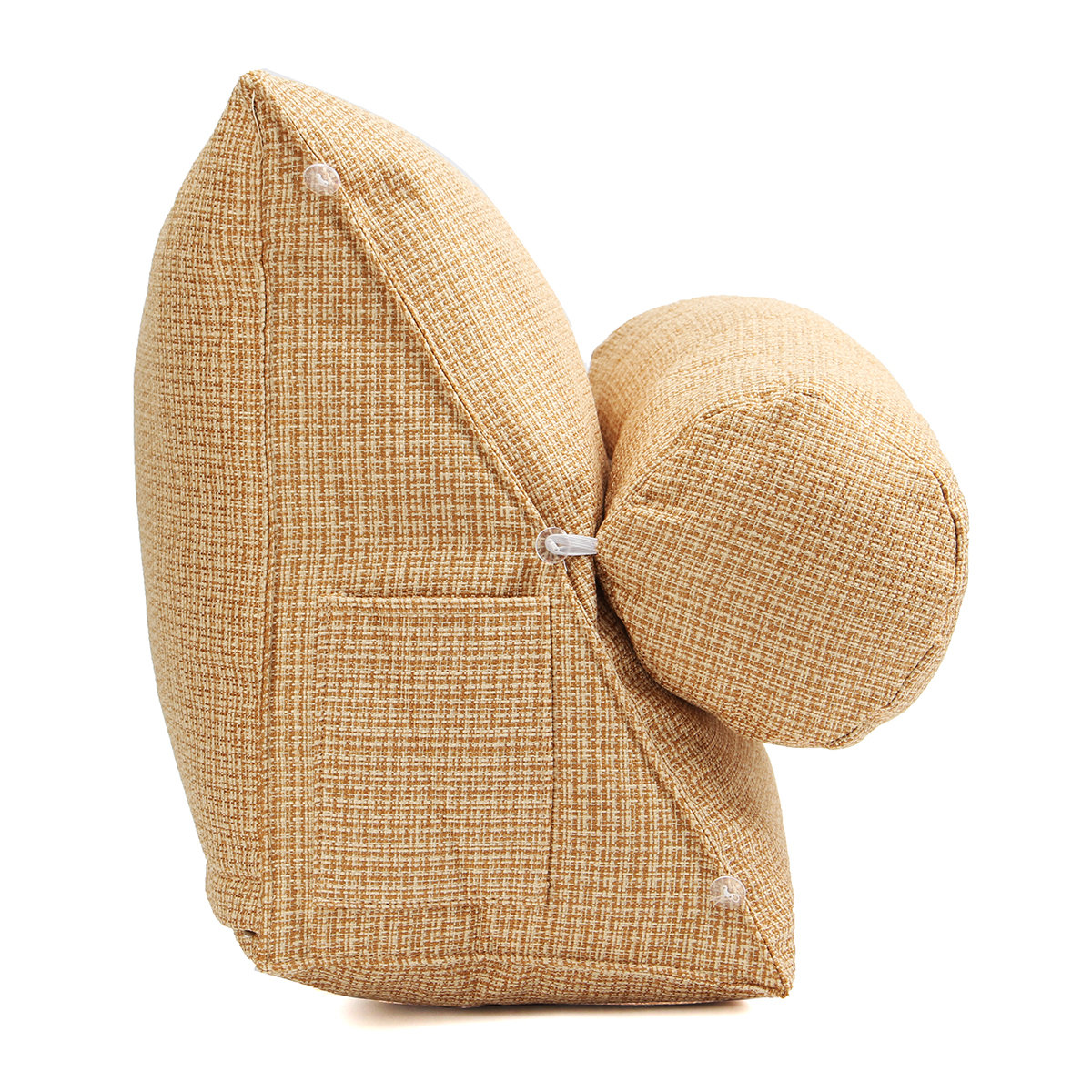 Adjustable Triangular Backrest Pillow Big Back Support Pillow Bedside Lumbar Chair Lumbar Cushion