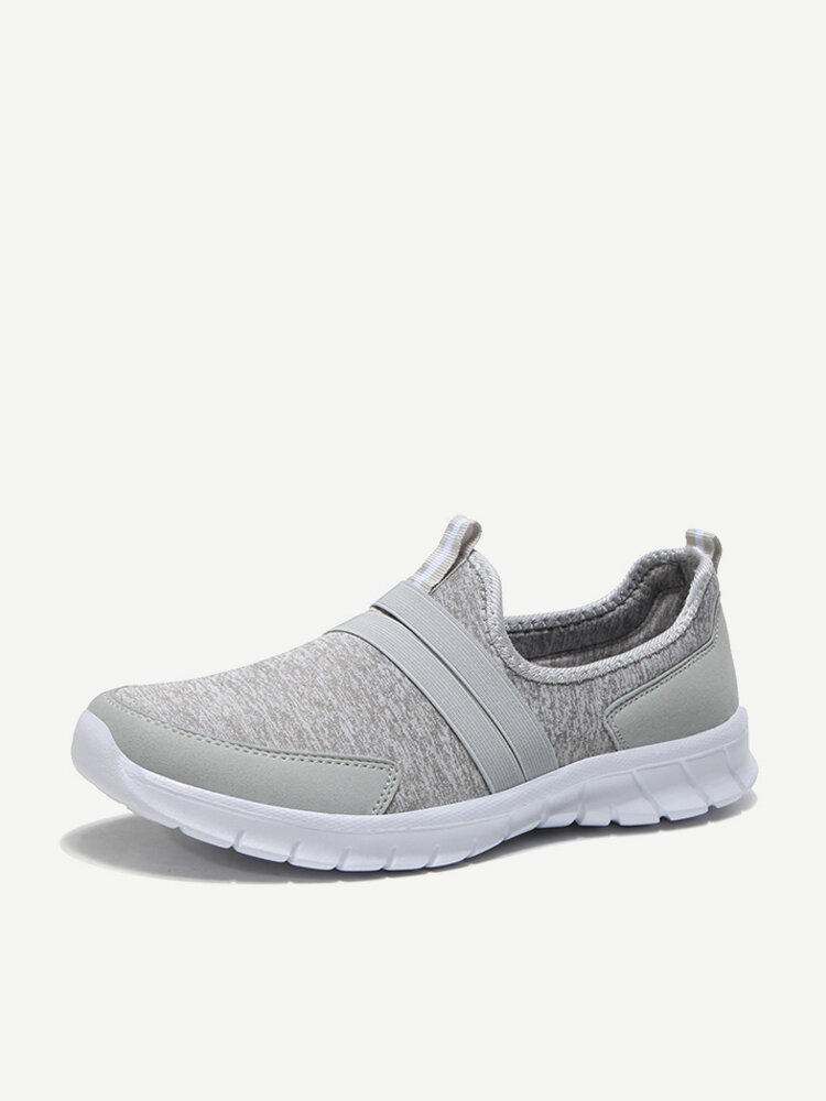 Lightweight Mesh Slip On Soft Lazy Casual Athletic Shoes