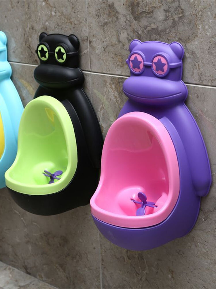 Urinol de sanita removível montado na parede crianças crianças penico Banheiro