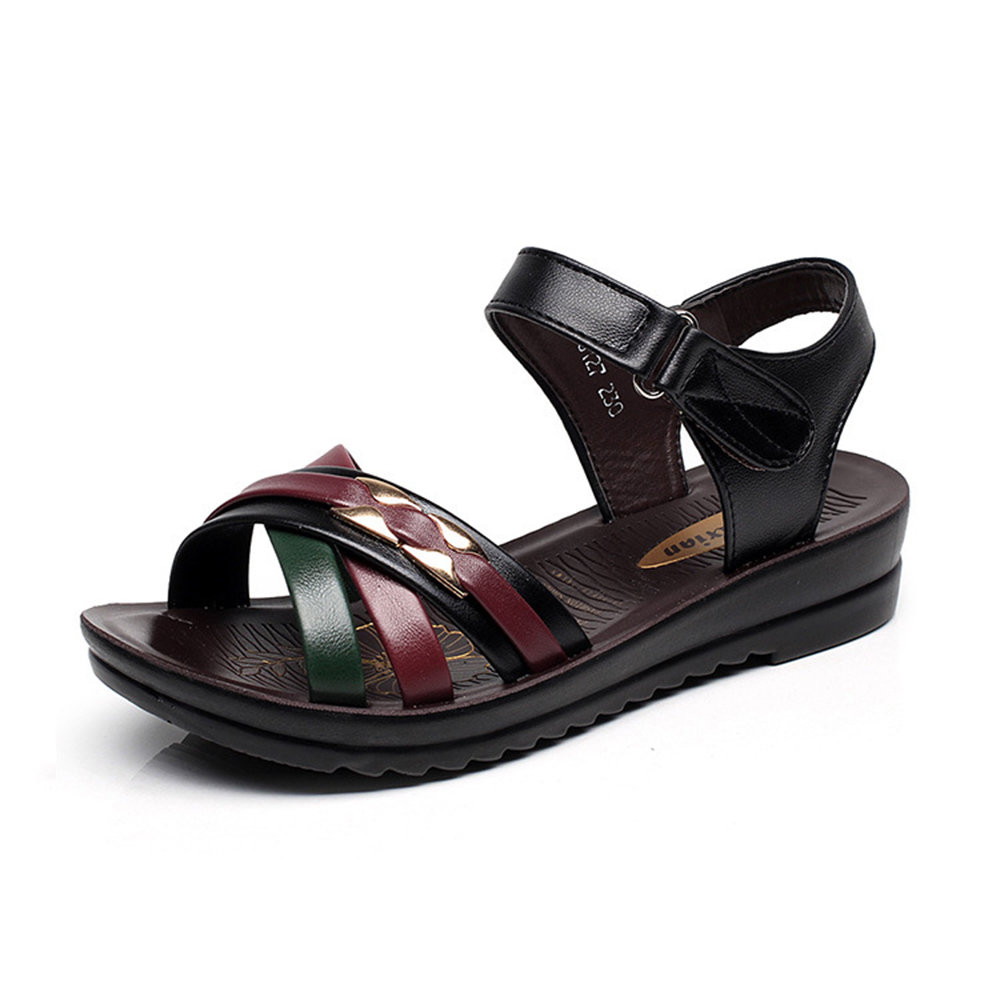 High-quality Metal Soft Flat Casual Sandals - NewChic