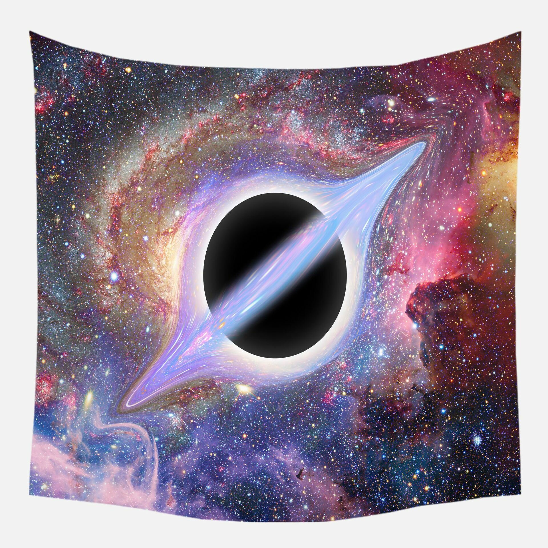 3d Universe Black Hole Galaxy Printing Tapestry Wall Hanging Tapestry Home Living Room Art Decor